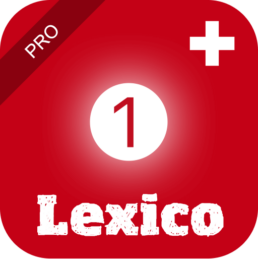 Lexico Verstehen 1 Pro (German for Switzerland) iOS app icon